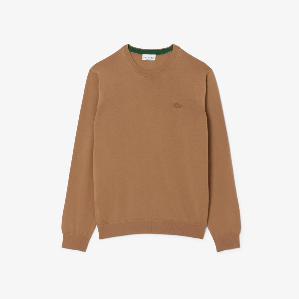 [lacoste] Men's Merino Wool Crew Neck Sweater AH1969-55NDPC