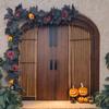 Silk Halloween Leaf Vines Realistic Fake Leaves Hanging Decor  Front Door Decor
