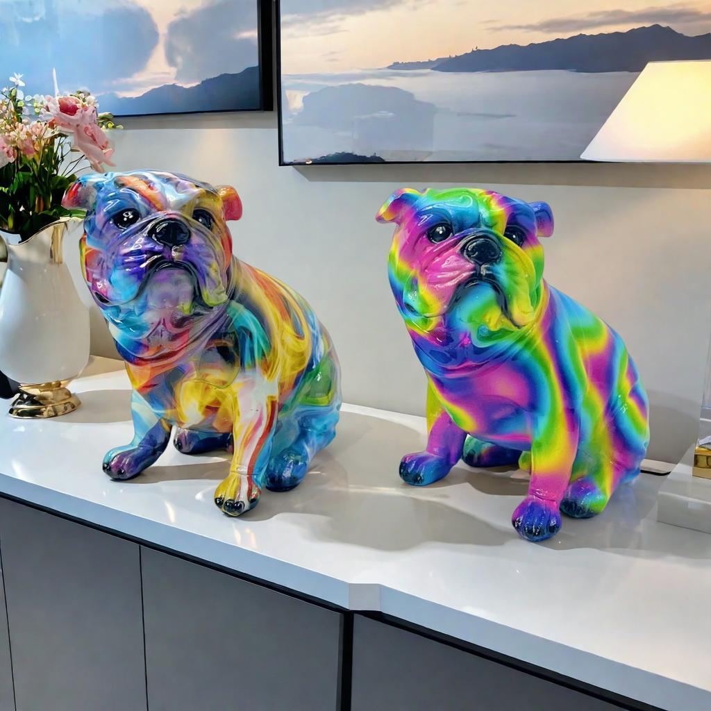 New Creative Colorful Magical Crafts Ornaments for Living Room and Home Entrance TV Cabinet Decoration