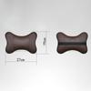 PU Leather Car Seat Neck Pillow Headrest Rest Cushion For Tesla Model 3 Model S X Model Y Roadster SpaceX Interior Accessories