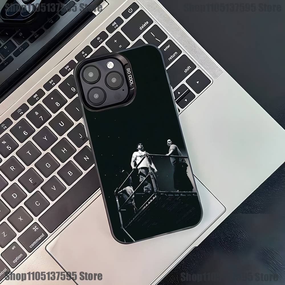 Latin Mafia Music Group Phone Case For iPhone 17,16,15,14,13,12,11,Pro,XS,Max,Plus,Mini,SE4,E Black Matte Shockproof Cover