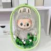 Transparente Puppentasche Tragbare Labubu Puppentasche Etui für Ausflüge