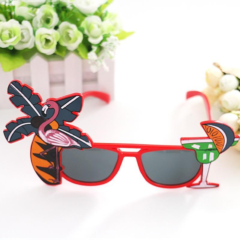 Pineapple Sunglasses Eye Glasses For Hawaiian Beach Party Fancy Dress Costume