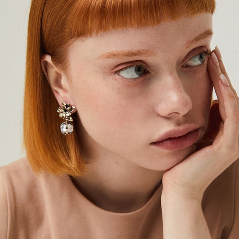 FEVERISH Waterlily Drop Earrings