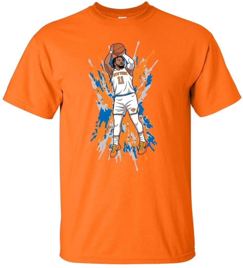 Jalen Bruson Spray Paint Knicks Shirt T-Shirt Adult 2XL XXL