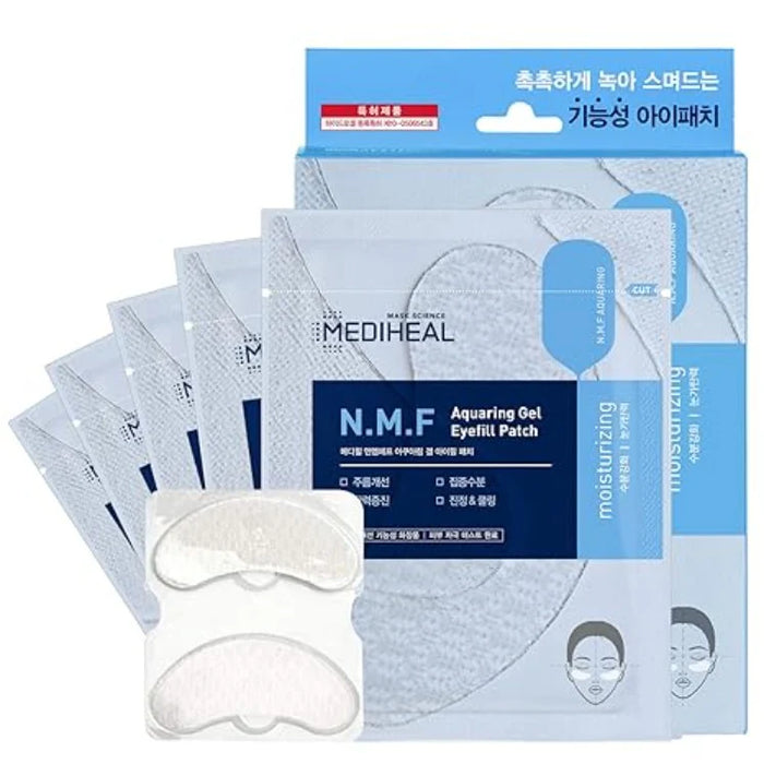 

MediHeal N.M.F Aquaring Gel Eyefill Patch 5pairs (10ea) + RANDOM GIFT