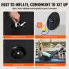 SucceBuy 23in Half Exercise Ball Trainer Balance Ball Trainer 660lbs Capacity Stability Yoga Ball for Home Gym Full Body Workout