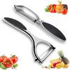 Potato Peeler Vegetable Peeler Stainless Steel Peeler Easy To Clean 2pcs