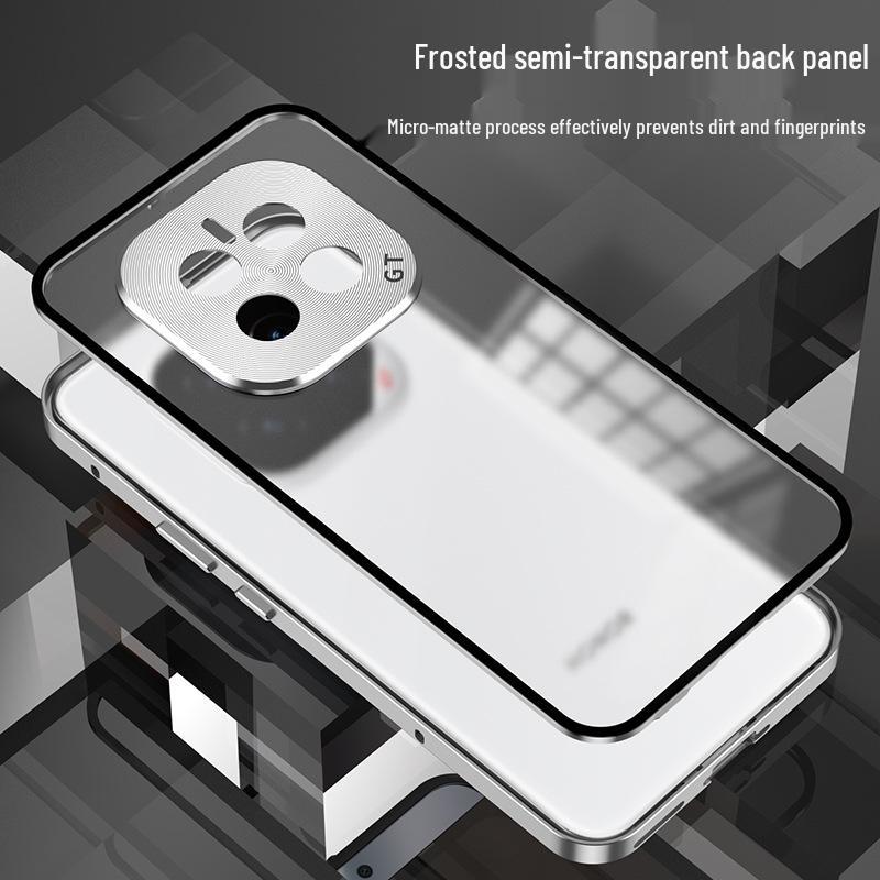 Metal Bumper Frosted Phone Case for Honor GT Pro