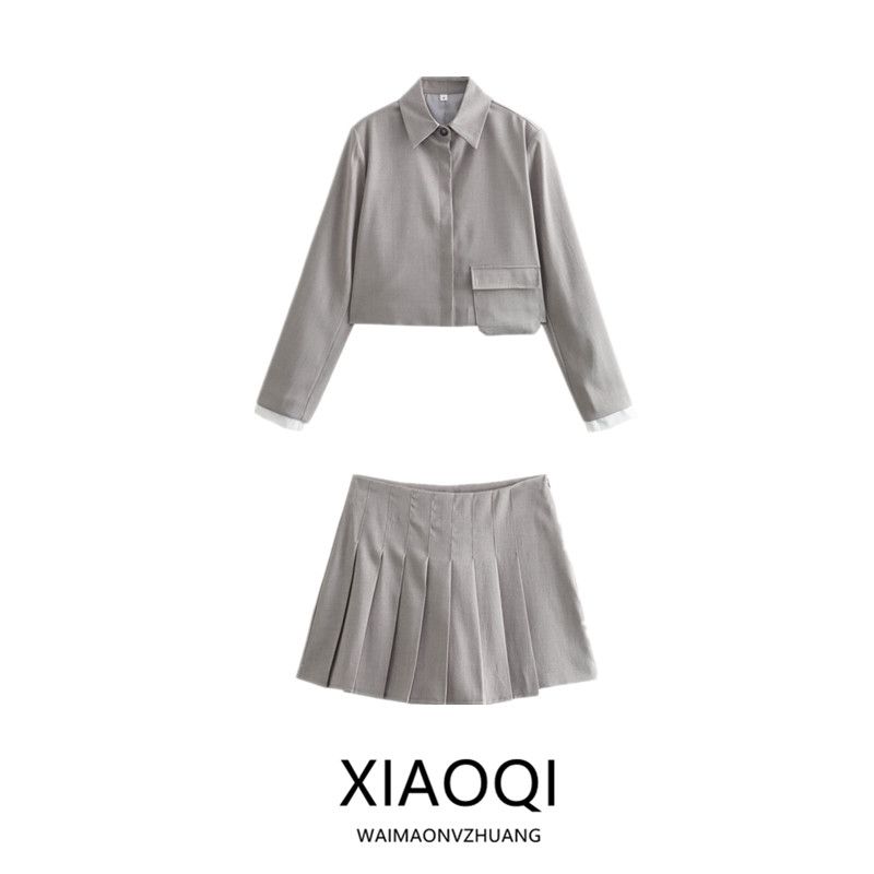 2024 Summer New Arrival Fashion Style Women's Clothing with Patch Pocket Short Sports Jacket Outwear Culottes 1608135