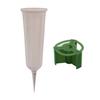 Reusable Cemetery Vases Memorial Flower Holders with Spikes Tomb Memorial Decoration Cone Vases for Floral Arrangements Memorial Day Cemetery Graves