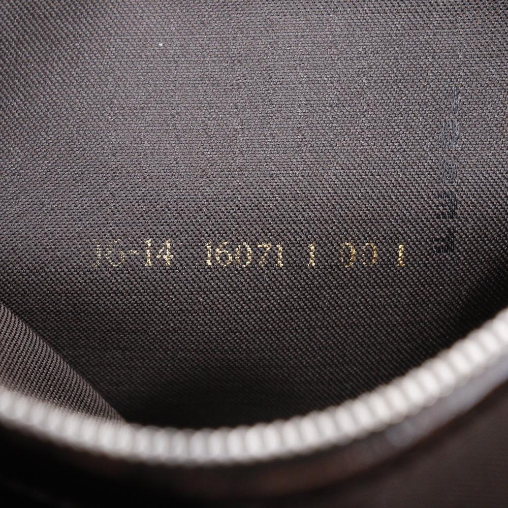 FENDI Zucca Shoulder Bag Brown Nylon canvas unisex Used
