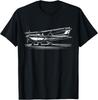 Pilot C172 Flying Airplane Over Mountains T-Shirt