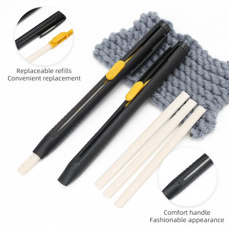 20Pcs Invisible Chalk Pencil Patchwork Disappearing Fabric Marker Pens For DIY Craft Sewing Marking Chalk Sewing Accesso