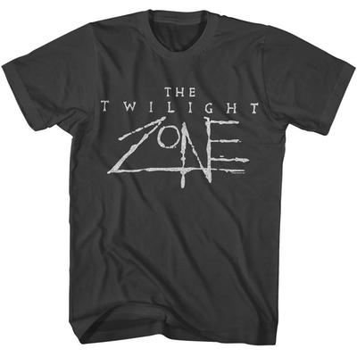 The Twilight Zone White TV Show Logo Men's T Shirt