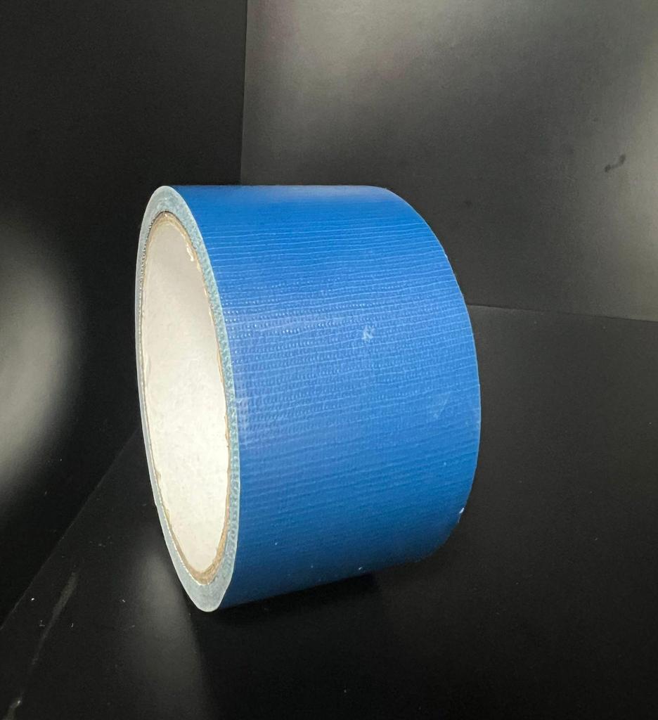 Waterproof Easy-Tear Cloth Texture Carpet Tape with Transparent Base