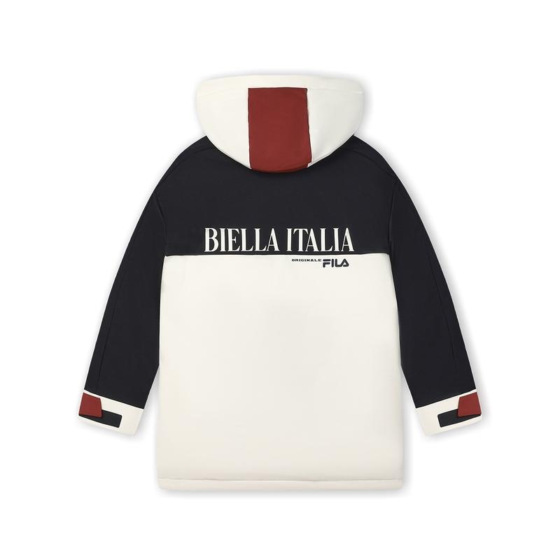 

New FILA ORIGINALE Down Jacket Men s Pear Blossom White F11M449908FIV XL(180/100A)