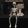 Skeletons For Halloween 2ft Halloween Outdoor Skeletons Human Bone Decorations Skull Props Foldable For Halloween Birthday