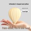 Inflatable U-shaped Neck Massage Travel Pillow CN plug (adapter included)