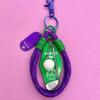 [BY Satchi] VI ROPE GOLF CHARM Purple Rope Golf Bag Charm Keyring