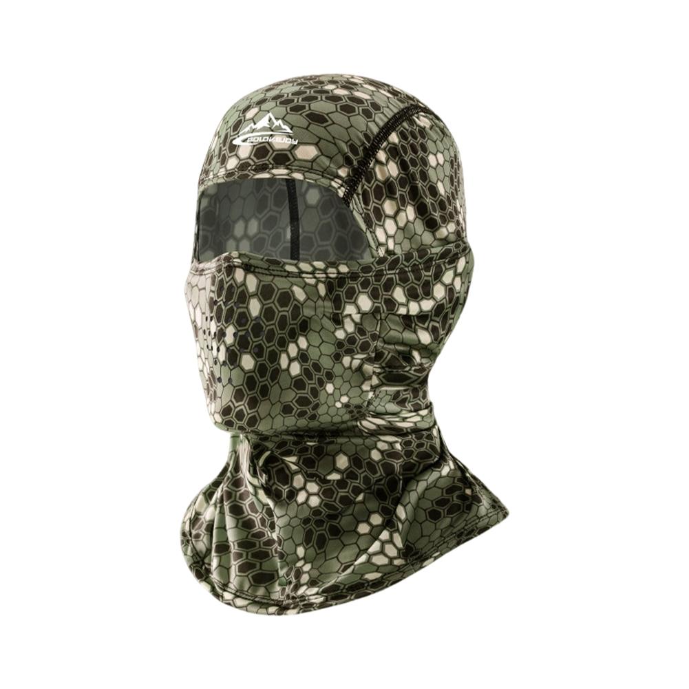 Summer Camo Headwear Ice Silk Breathable Face Mask For Outdoor Fishing Cycling Full Face Neck Protection Mask