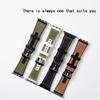 Watchband Silicone+Leather Strap For Apple Watch Band Ultra 44mm 45mm 41 40mm 49 Men Sports Belt Women Wristband for iWatch Series 8 7 9