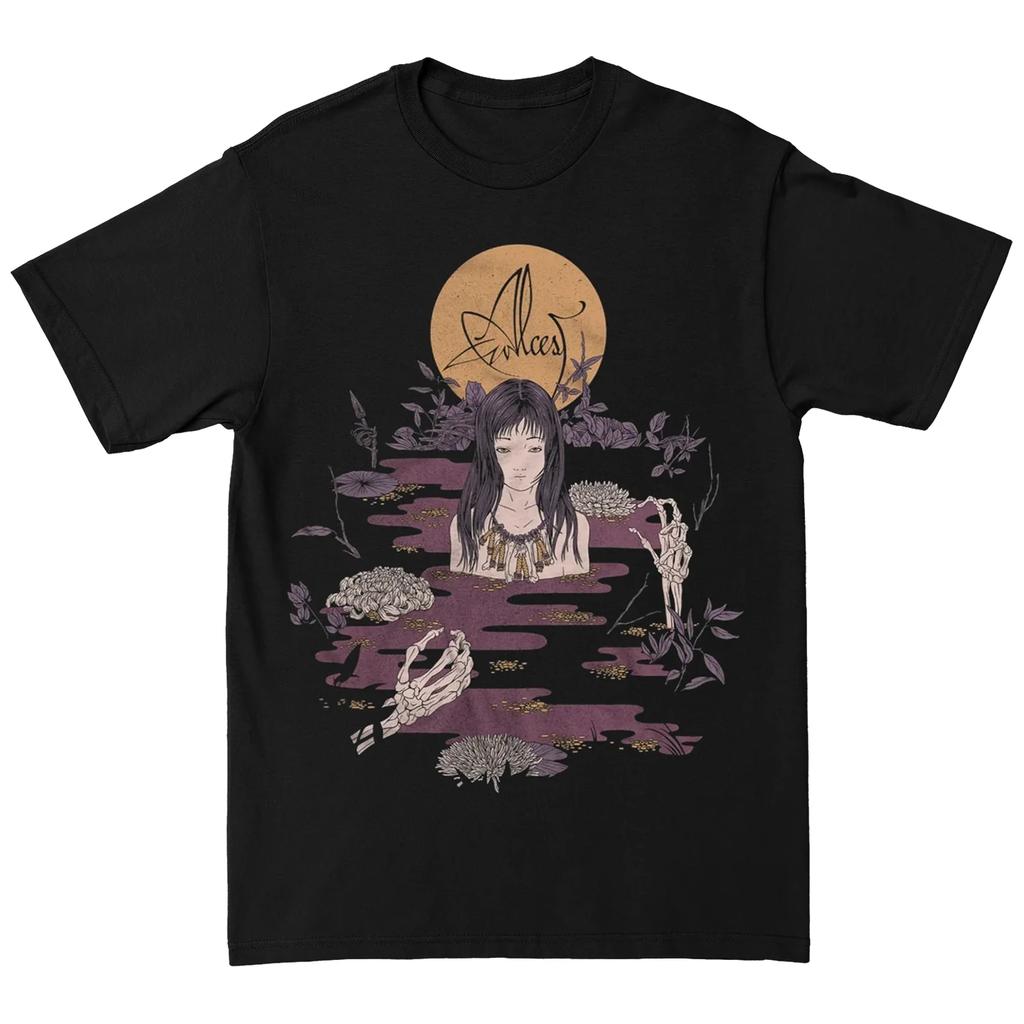 Maglietta Unisex Retro a Maniche Corte da Uomo e Donna, Miglior Band Black Metal Francese, Stile Lusso di Alta Gamma per l'Estate