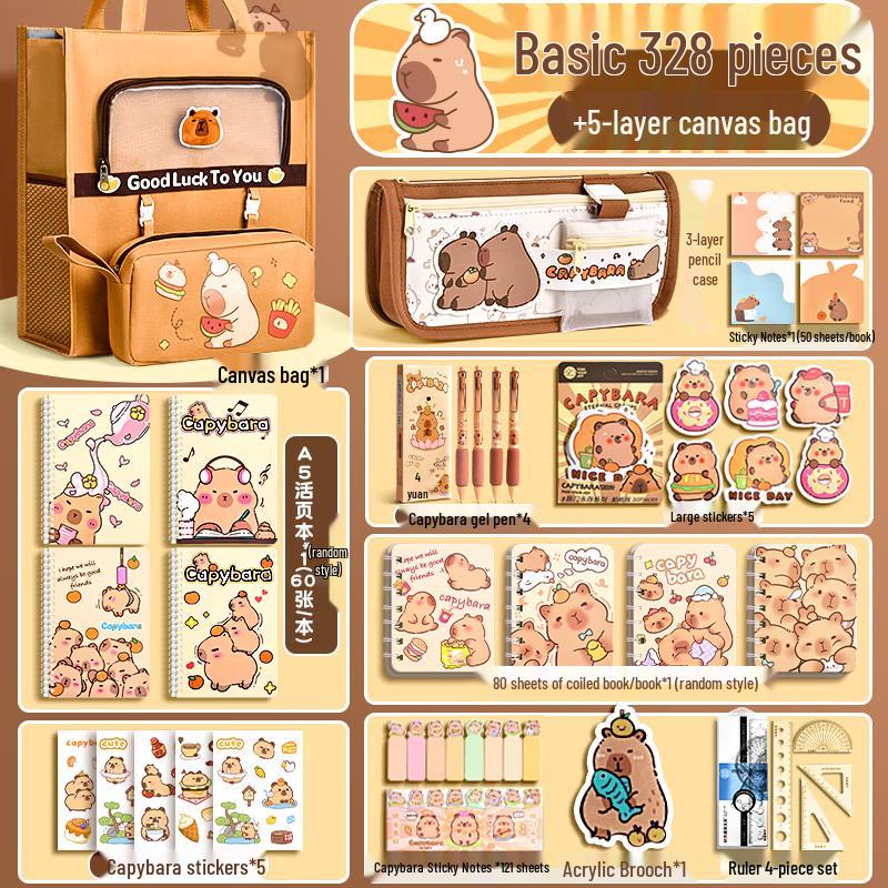 Capybara Stationery Gift Set