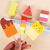 Kids Pretend Play Kitchen Toys Simulation Ice Cream Wooden Food Set Pretend Cooking Game Educational Toys For Toddlers Girl Gift