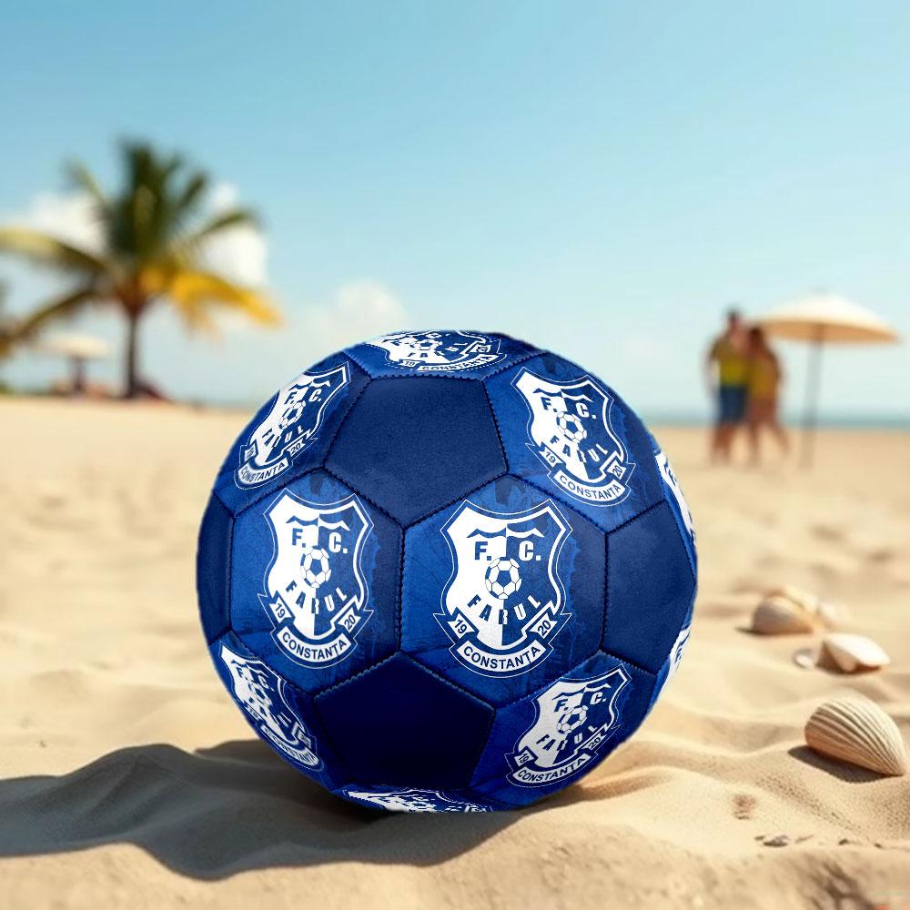 Farul FC Size 5 Soccer Ball, Machine-Stitched PVC, Durable & High Bounce, All Ages Fit, fan merchandise, matches & outdoor use.