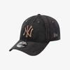New Era New York Yankees Denim Nestrukturovaná kšiltovka Černá