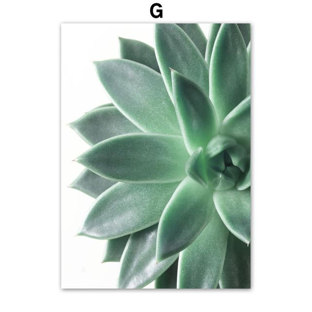 Banana Leaf Monstera Tulip Abstract Girl Lines Wall Art Canvas PostersPainting  And Prints Wall Pictures For Living Room Decor