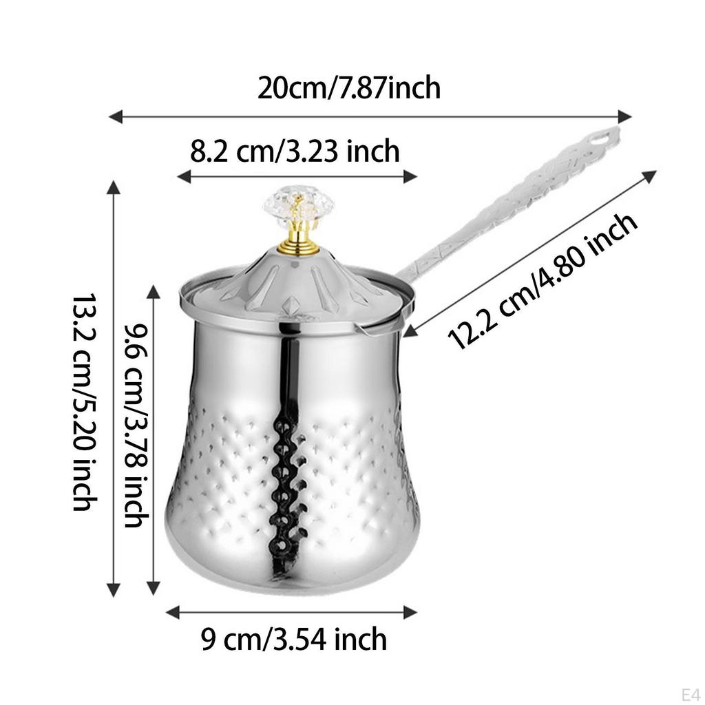 Coffee Maker, Kitchen Utensil, Ideal for Camping And Induction Cookers, with Anti-spill Spout,