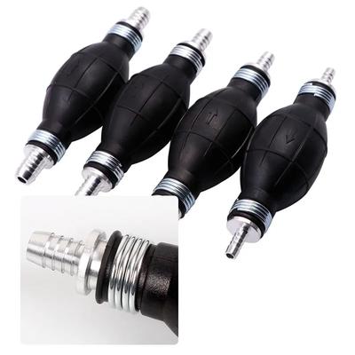 Manual Fuel Pump Pipeline 8mm, Rubber Aluminum Manual Fuel Primer Bulb Diesel Gasoline Delivery Pump Automobile Ship