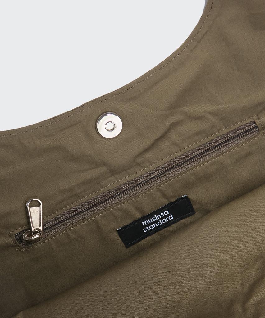 Musinsa Standard Canvas Rounded Tote Bag [Khaki Brown]