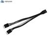 1Pcs Reset Desktop Power On/Off Dual Control Cable PC Motherboard Switch Jumper 9-pin 1 To 2 Line Splitter Switch