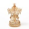 DIY 3D Wooden Carousel Puzzle