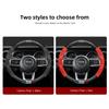 Carbon fiber Leathe Car Steering Wheel Cover For Jeep Grand Cherokee Wrangler JK Gladiator Compass Renegade Patriot Liberty Trai AJY1