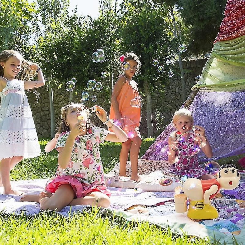 Blasenmaschinen Spielzeug, Lustige Musik Auto Furz Blasenmaschine, Blasenmaschine Mit LED Blinkenden Lämpchen Tw