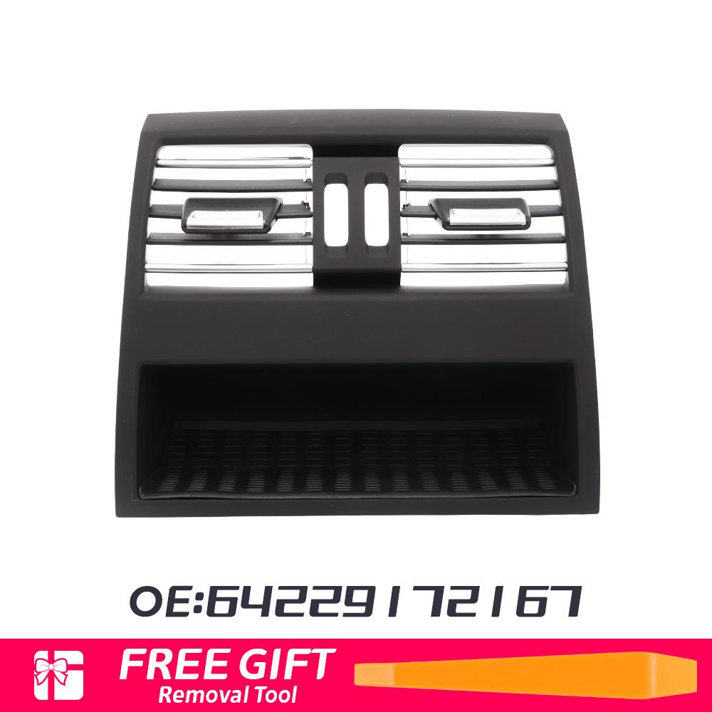 64229172167 For Bmw 5 Series F10 F11 2010 2011 2012 2013 -2016 New Rear Air Conditioning Ventilation Grille Air Outlet Frame Fit