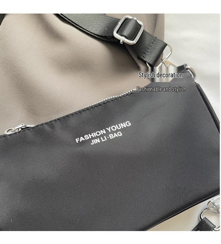 New Women's Textured Letter Fashion Small Crossbody & Shoulder Bag