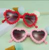 Love Daisy Children'S Sunglasses Sunshade Girls Sunglasses Cute Clear Sweet Travel Baby Glasses