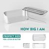 Unbreakable Butter Dish with Clear Lid Convenient Butter Storage And Easy Cutting Kitchen Supplies