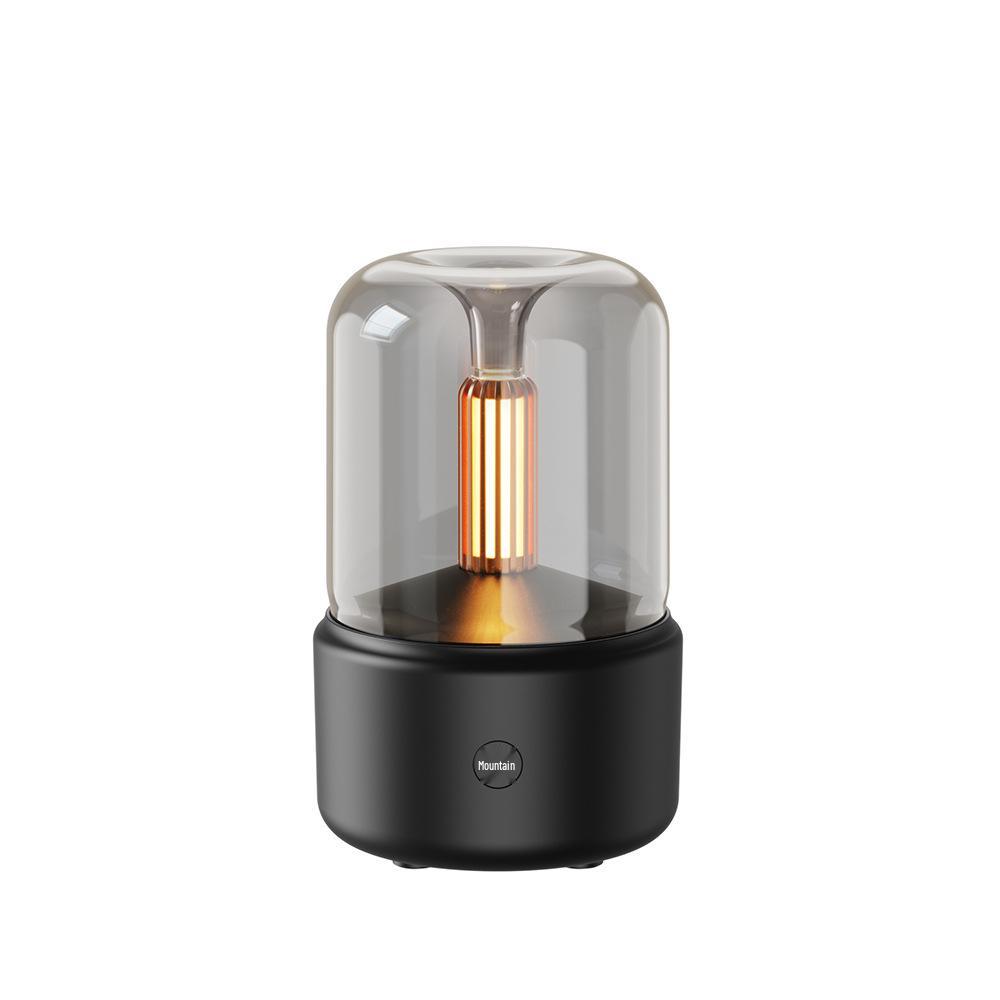 Ultrasonic Silent Aroma Diffuser with Candlelight Effect for Office, Hotel & Home