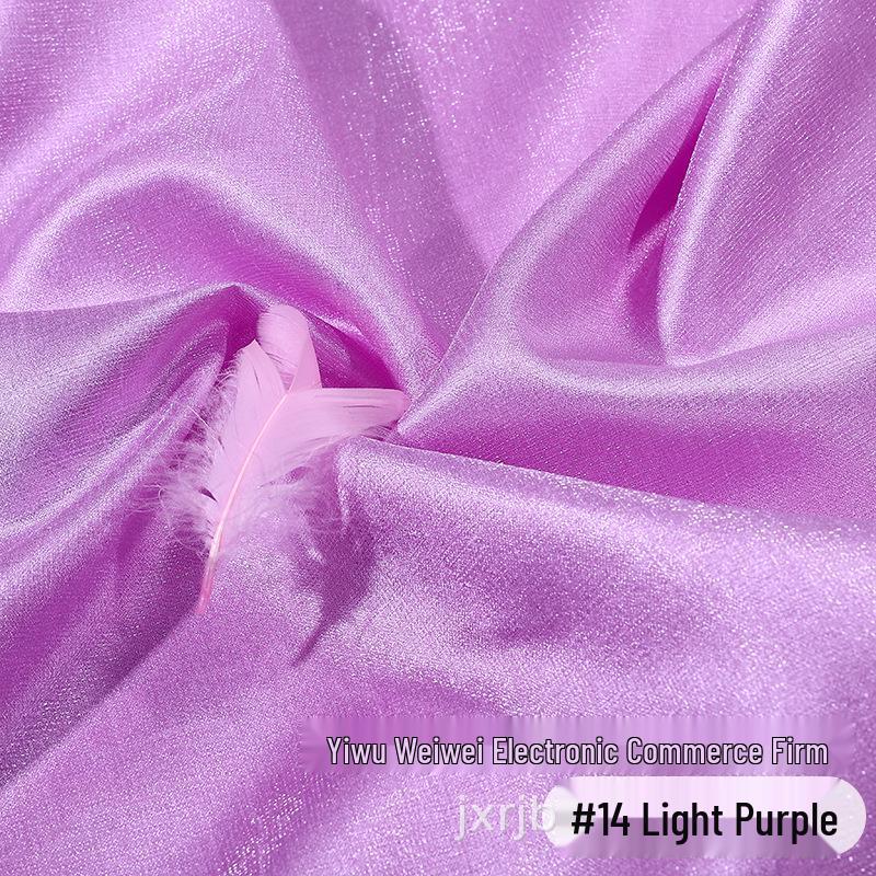 Meteor Satin Fabric: Flash Bark Satin Hanfu Skirt, Sofa Cushion, Pillow Cloth, Decorative Fashion Clothing Fabric.