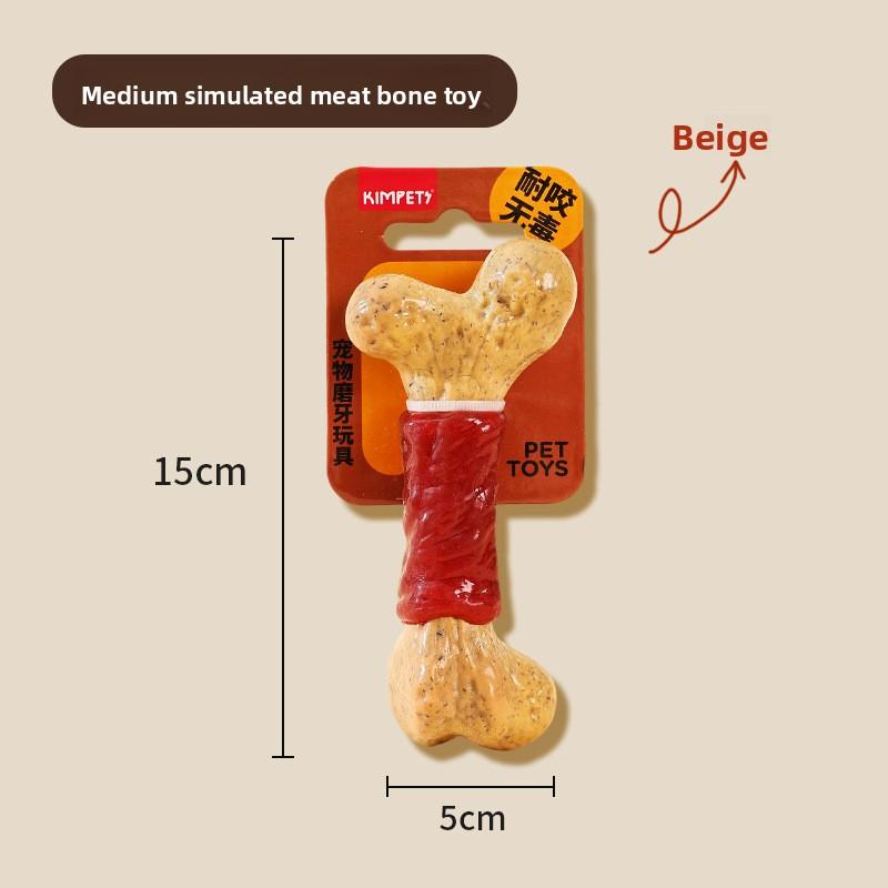 Doggy Chewing Stick Bone - Durable for Dogs To Bite - Dog Chew Toy - Puppy - Large Dog - Cowhide Pressure Bone Toy