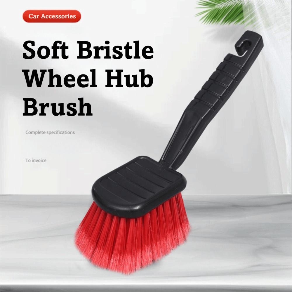 High-quality PPT Bristles Automotive Cleaner Ergonomic Design Deep Cleaning Brush  Car Cleaning