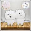 New Product Self-deprecating Joke Bear Cute Hanging Ornament Plush Anime Toy Keychain Bag Pendant Dolls Christmas Birthday Gifts