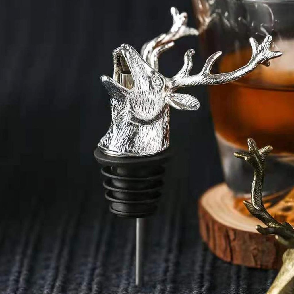 Bec Verseur à Vin Verseur Animal Alliage de Zinc Gel de Silice 1 Pièce Tout Neuf