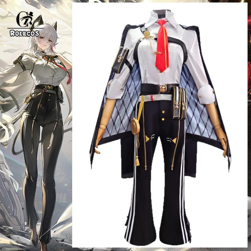 Game Wuthering Waves Zani Cosplay Costume Scorched Radiance Zani Women Suit Halloween Party Outfit